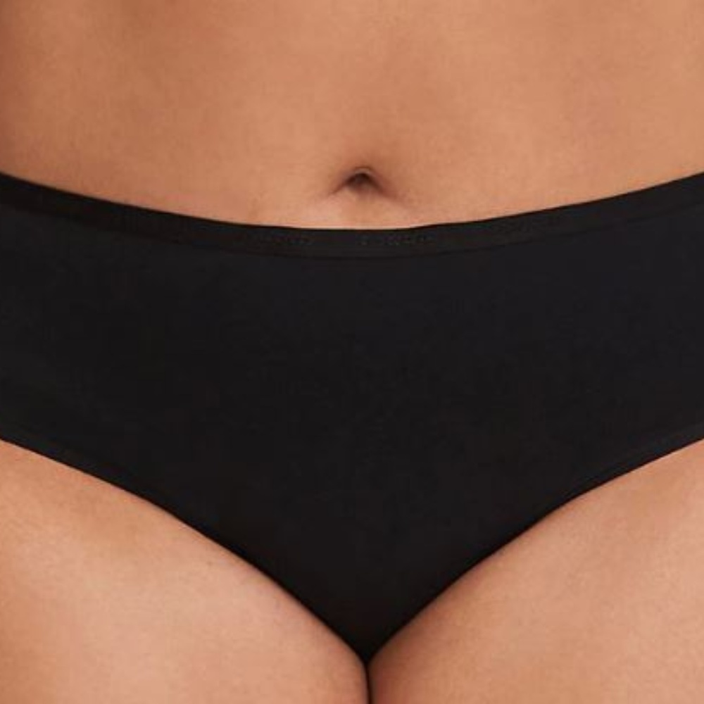 Torrid Logo Black Cotton Hipster Panty (6)